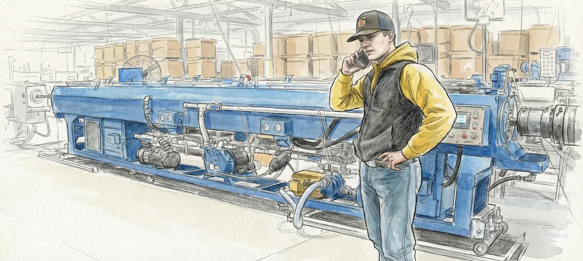 QualPol HDPE extrusion line